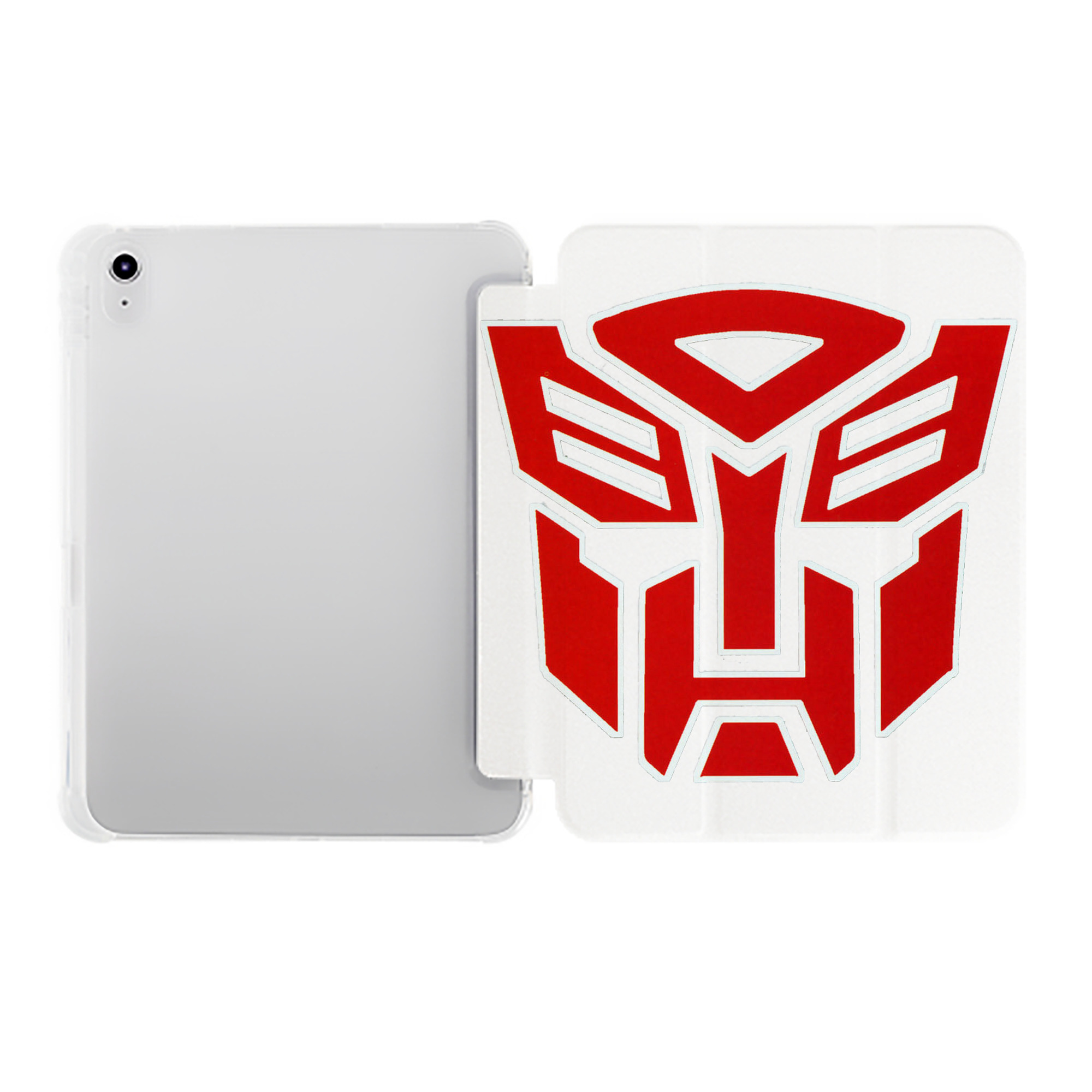 （画像用）  IPad ケース ペン収納付き 三つ折りスタンド PUレザー×シリコン 対応機種9.5/10.5/10.9インチ